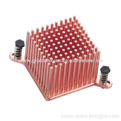 Copper Casting Heat-sink, Can Be Customized According to Your Drawings